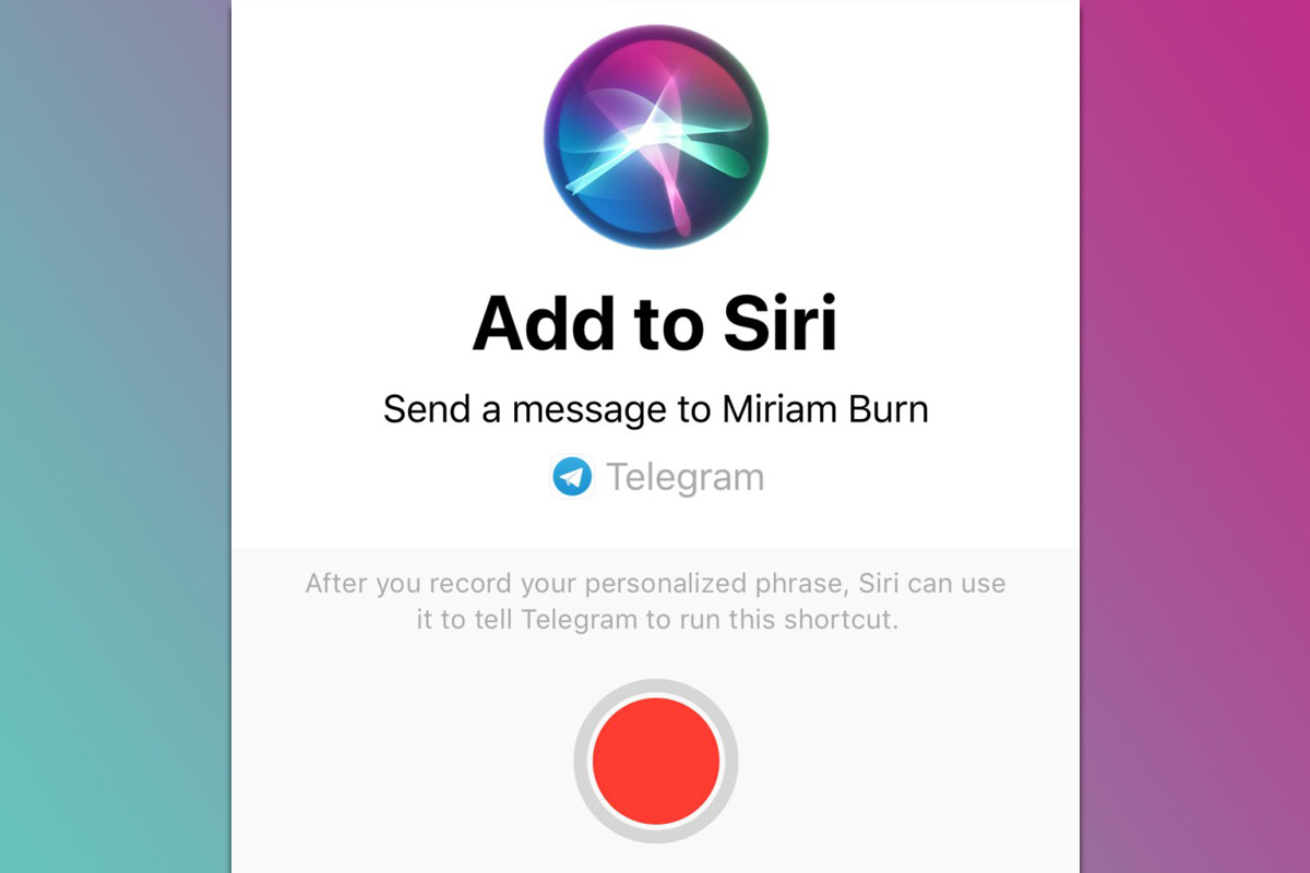 Siri научилась озвучивать сообщения в Telegram