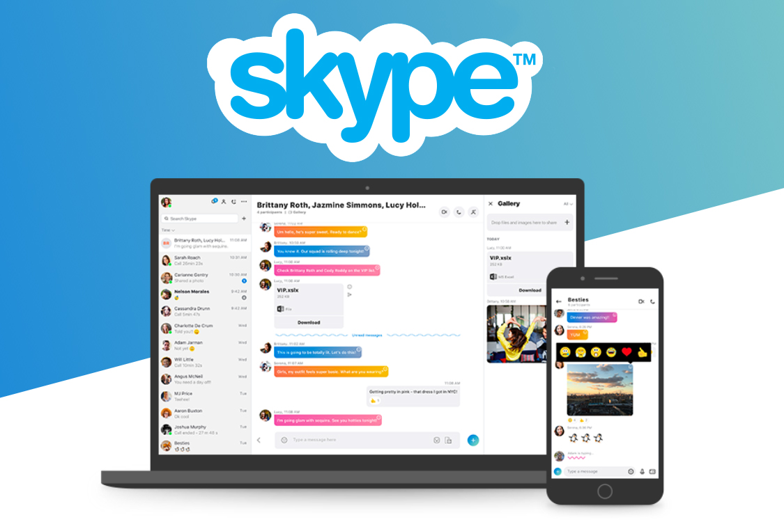 Skype снова изменил дизайн