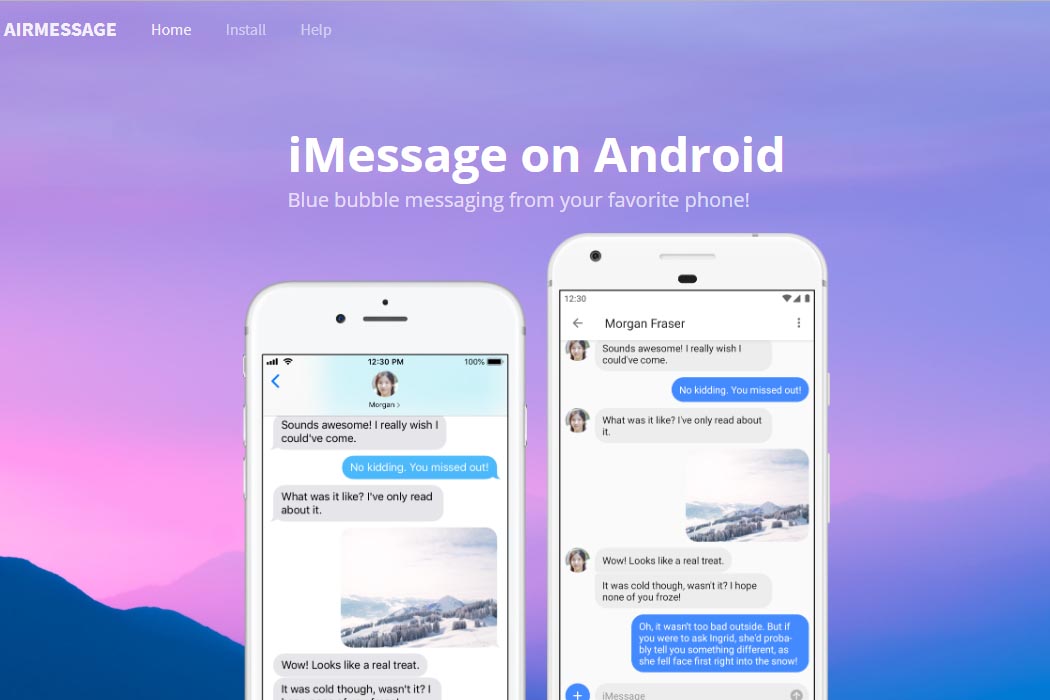 Айфоновский iMessage запустили на Android