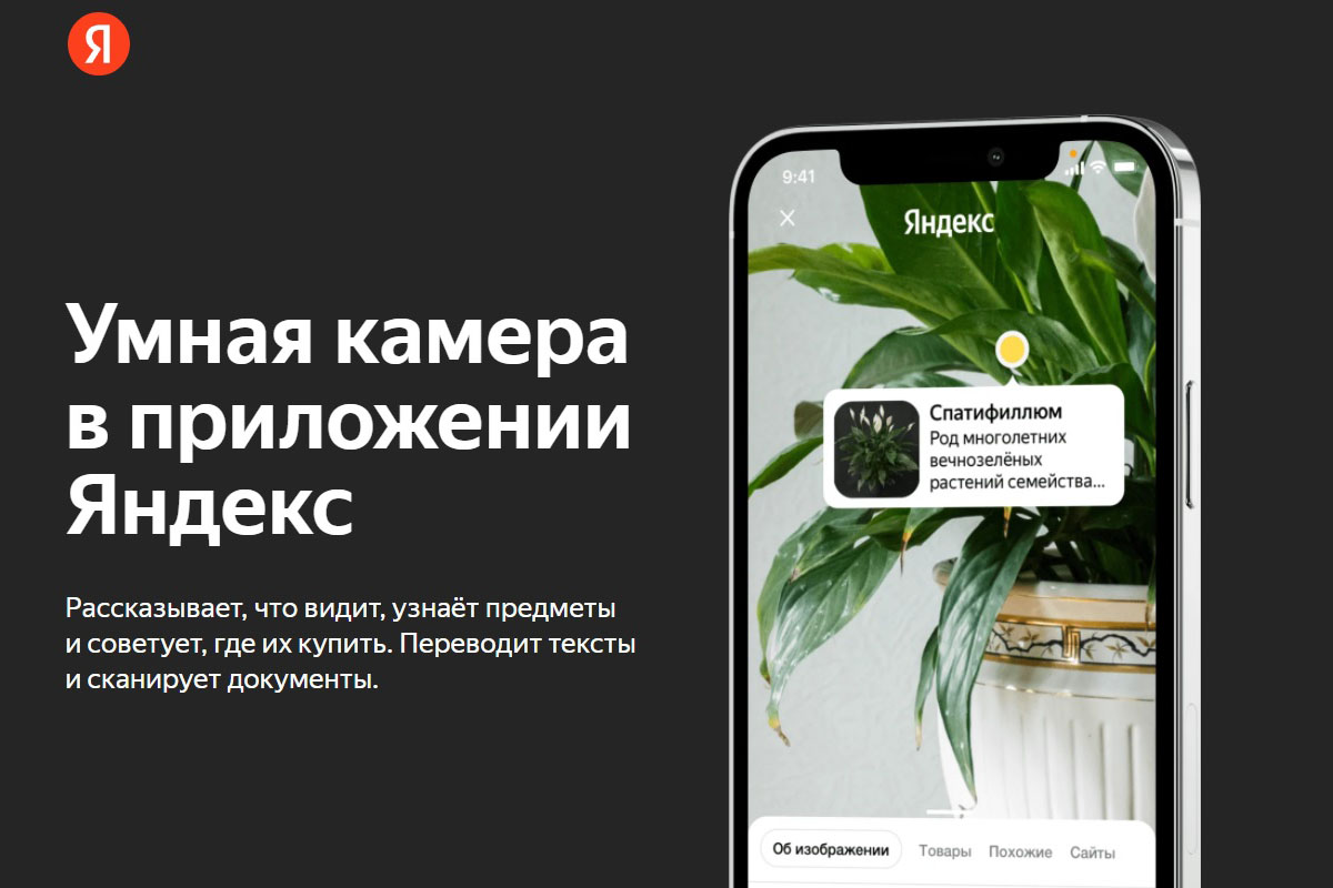 Включи умную камеру на русском. Умная камера приложение. Камера в приложении Яндекса.