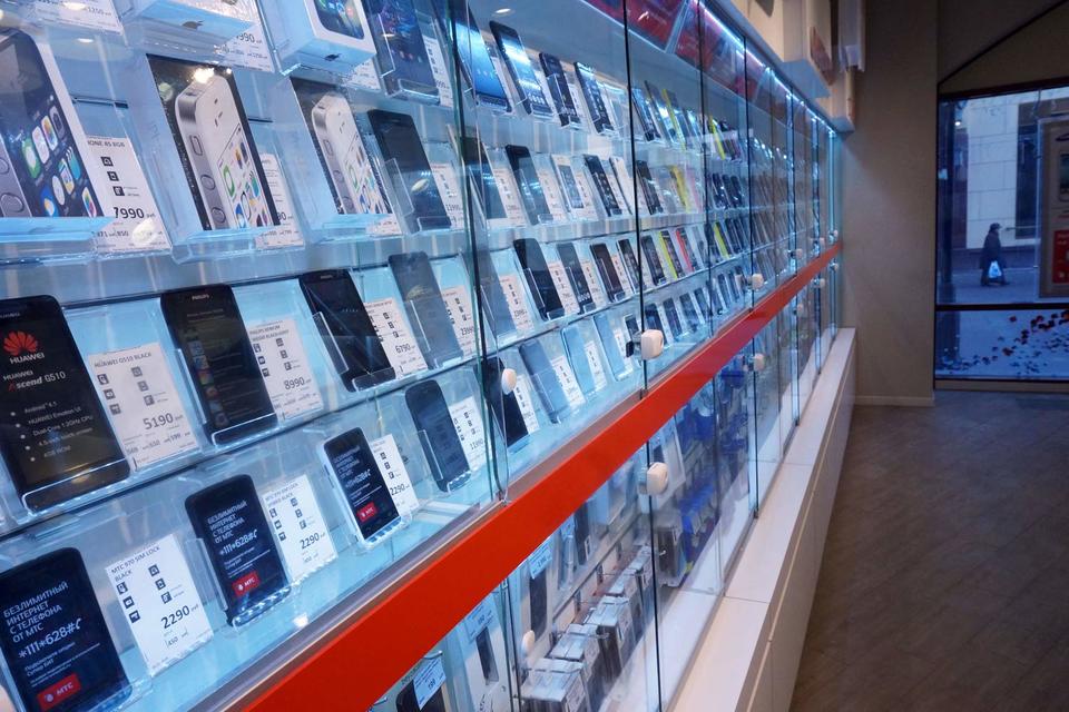 МТС сообщает о сокращении продаж смартфонов в первом квартале 2017 года