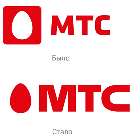 Новый логотип МТС